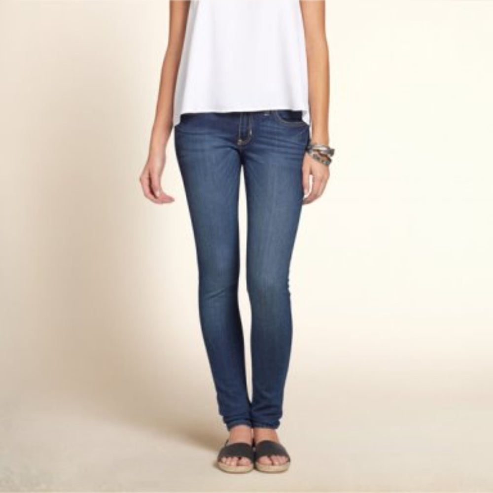 Hollister | Light Wash Super Skinny Jeans Denim